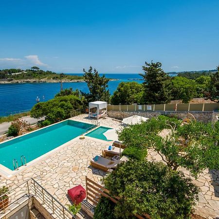 Villa Terra Del Nonno With Sea Views & Pool Gáiosz Kültér fotó